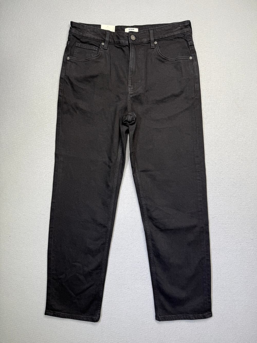 Cotton on Men's Loose Straight Leg Jean - Black 32R $70